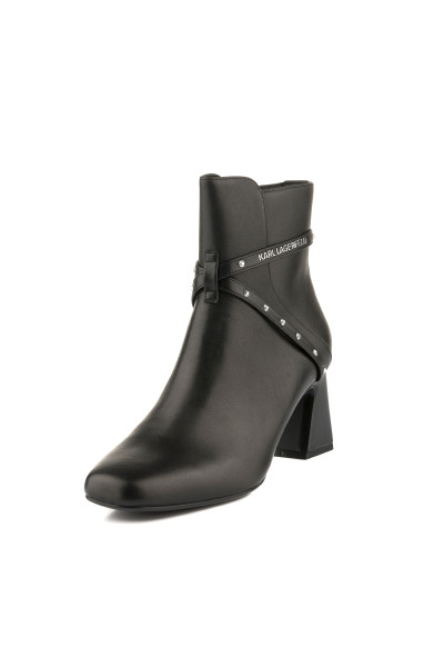 BOKACIPŐ KARL LAGERFELD BEATA STUDS ANKLE BOOT - Kép 6