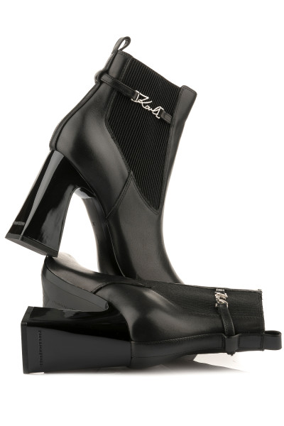 BOKACIPŐ KARL LAGERFELD ASTRA NOVA ANKLE GORE BOOT - Kép 3