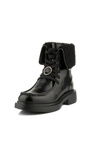 KOTNÍKOVÁ OBUV KARL LAGERFELD MACIE MOC TOE FOLDOVER BOOT - Fotografie č. 6