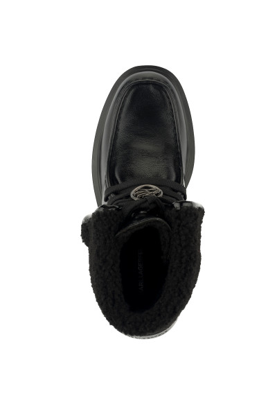 KOTNÍKOVÁ OBUV KARL LAGERFELD MACIE MOC TOE FOLDOVER BOOT - Fotografie č. 7