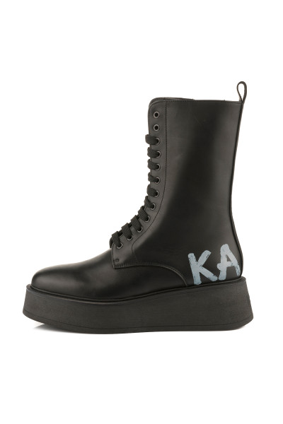 ČLENKOVÁ OBUV KARL LAGERFELD ZEPHYR HI LACE BOOT - Fotografia č. 5