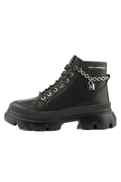 BOKACIPŐ KARL LAGERFELD TREKKA MAX LOCK CHAIN LACE BOOT - Kép 5