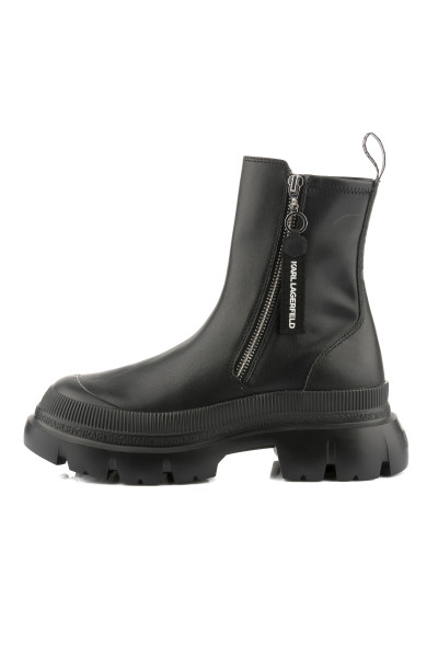 BOKACIPŐ KARL LAGERFELD TREKKA MAX HI ANKLE ZIP BOOT - Kép 5