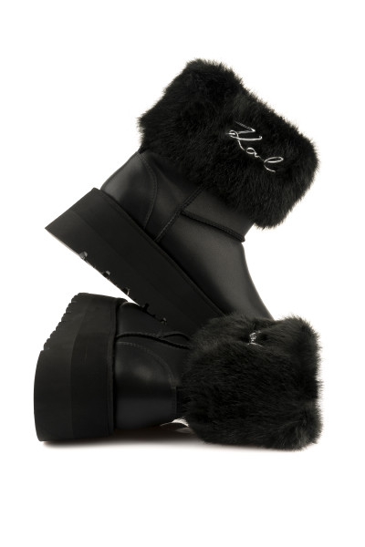 SNĚHULE KARL LAGERFELD SKYLAR SIGNIA KOLLAR MID BOOT - Fotografie č. 3