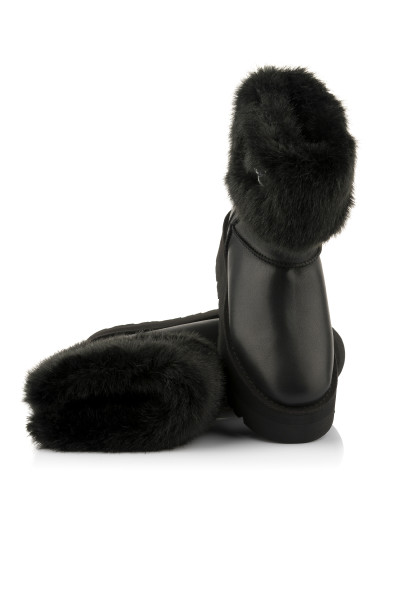 SNĚHULE KARL LAGERFELD SKYLAR SIGNIA KOLLAR MID BOOT - Fotografie č. 2