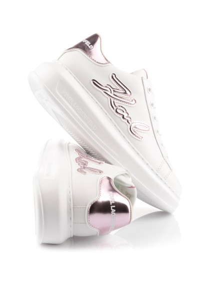 SPORTCIPŐ KARL LAGERFELD KAPRI SIGNIA EMBOSS LO LCE - Kép 3