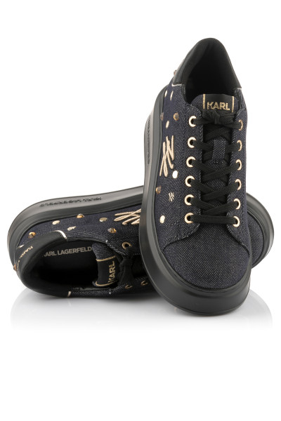 SPORTCIPŐ KARL LAGERFELD ANAKAPRI AUTOGRAPH STUDS - Kép 2