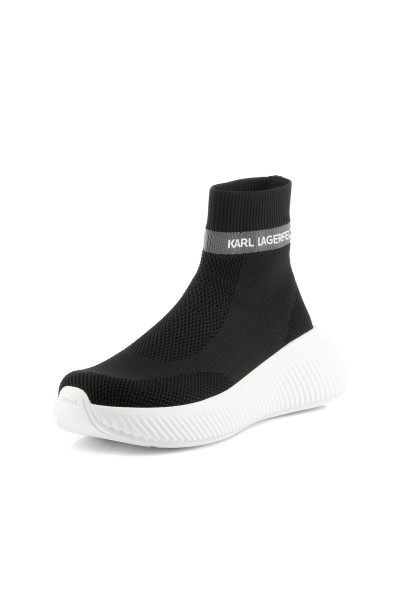 BOKACIPŐ KARL LAGERFELD KREEPER RUN MID SOCK BOOT - Kép 6