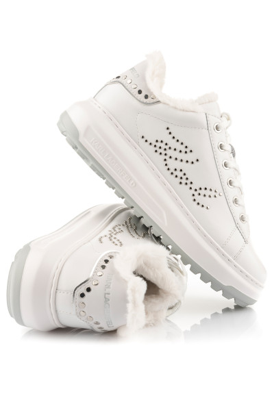 TENISKY KARL LAGERFELD KAPRI LUG SIGNIA STUDS LO LACE - Fotografia č. 1