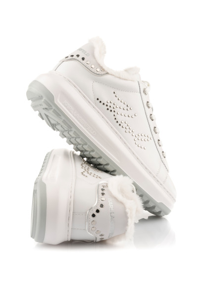 TENISKY KARL LAGERFELD KAPRI LUG SIGNIA STUDS LO LACE - Fotografia č. 3