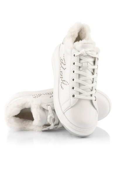 TENISKY KARL LAGERFELD KAPRI LUG SIGNIA STUDS LO LACE - Fotografia č. 2