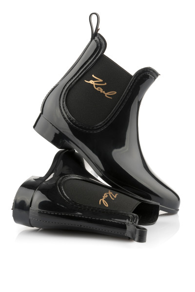 HOLÍNKY KARL LAGERFELD KALOSH II KARL SIGNIA ANKLE BT - Fotografie č. 1