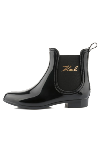 HOLÍNKY KARL LAGERFELD KALOSH II KARL SIGNIA ANKLE BT - Fotografie č. 5