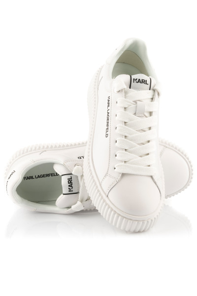 SPORTCIPŐ KARL LAGERFELD JEANS KAPRIKA LONG LOGO LACE - Kép 2