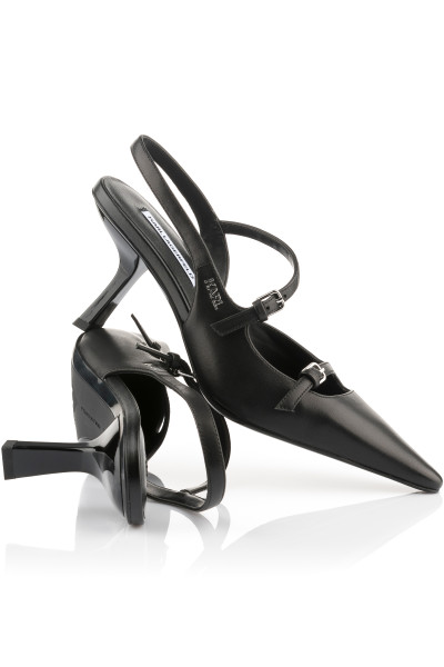 KÖRÖMCIPŐ KARL LAGERFELD JEANS KARMEL SLING STRAP PUMP - Kép 1