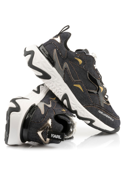 SPORTCIPŐ KARL LAGERFELD JEANS BLAZE STRIKE DENIM MIX - Kép 1