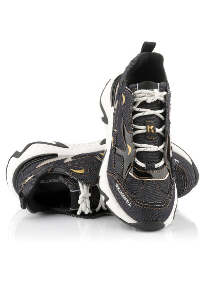 SPORTCIPŐ KARL LAGERFELD JEANS BLAZE STRIKE DENIM MIX - Kép 2