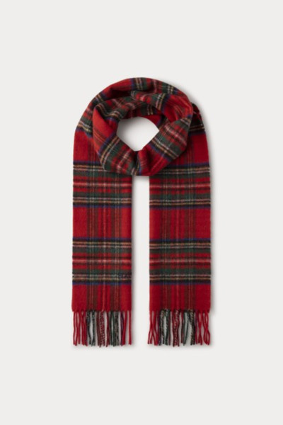 ŠÁL HACKETT LONDON PLAID LOGO SCARF - Fotografia č. 1