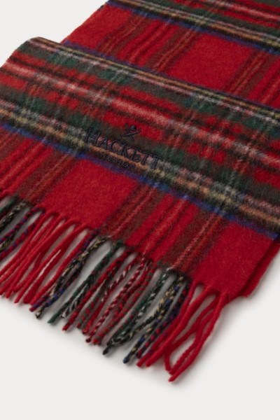 ŠÁL HACKETT LONDON PLAID LOGO SCARF - Fotografia č. 2