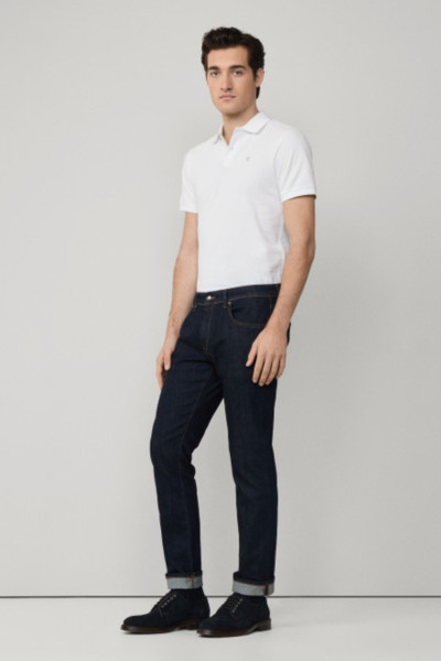 FARMER HACKETT LONDON RINSE WASH DENIM - Kép 4