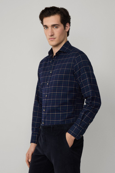 ING HACKETT LONDON NAVY FLAN TATTERSALL - Kép 3