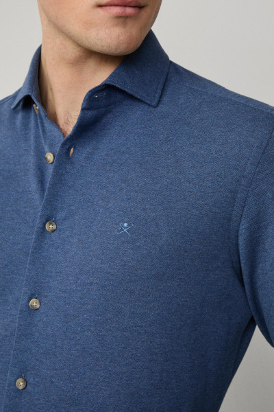 ING HACKETT LONDON MELANGE JERSEY PIQUE - Kép 2