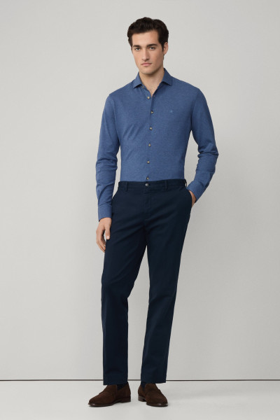 ING HACKETT LONDON MELANGE JERSEY PIQUE - Kép 5