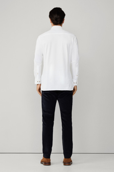 ING HACKETT LONDON MELANGE JERSEY PIQUE - Kép 7