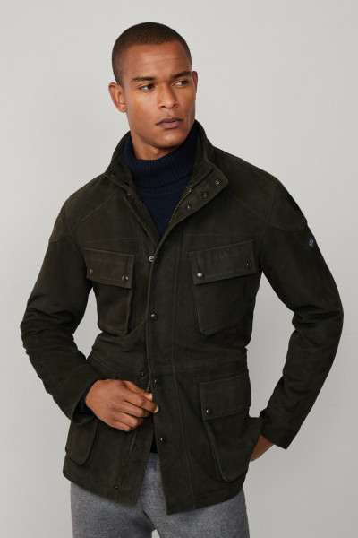 BUNDA HACKETT LONDON SUEDE 4 PKT VELO - Fotografia č. 1