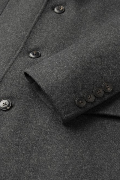 KABÁT HACKETT LONDON WOOL CASH COAT W/BIB - Kép 4