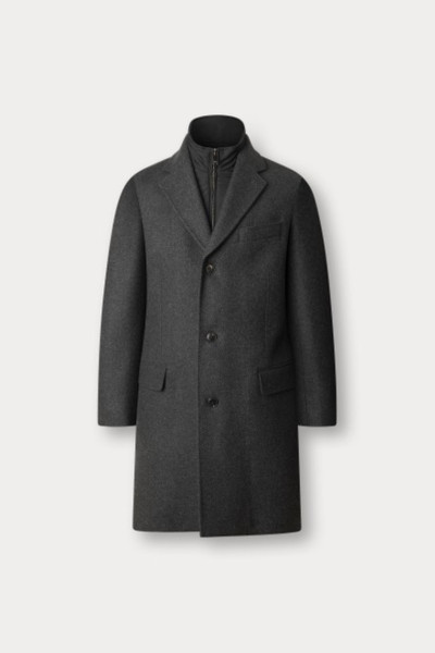 KABÁT HACKETT LONDON WOOL CASH COAT W/BIB - Kép 1