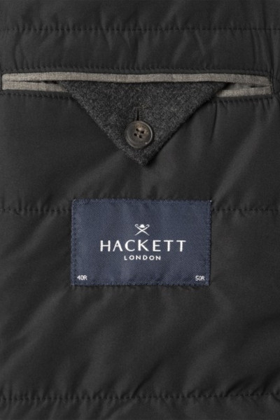 KABÁT HACKETT LONDON WOOL CASH COAT W/BIB - Kép 3