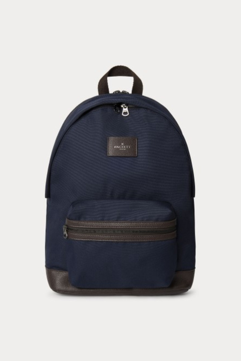 Batoh Hackett London Hemsby Canvas Bckpk Navy