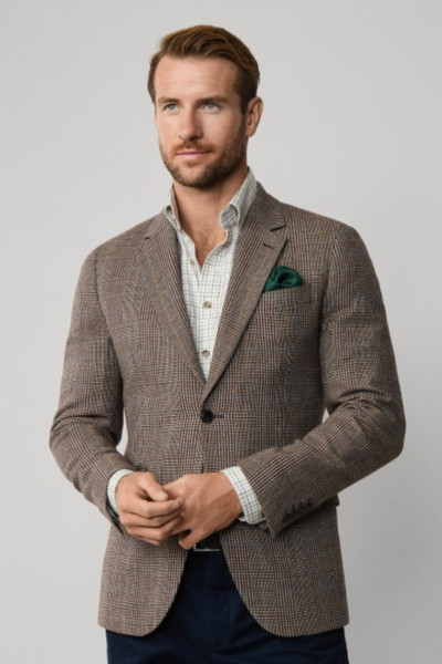 BLEJZR HACKETT LONDON COUNTRY CHECK CC - Fotografie č. 1