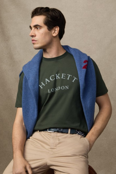 PÓLÓ HACKETT LONDON HERITAGE ESS TEE - Kép 5