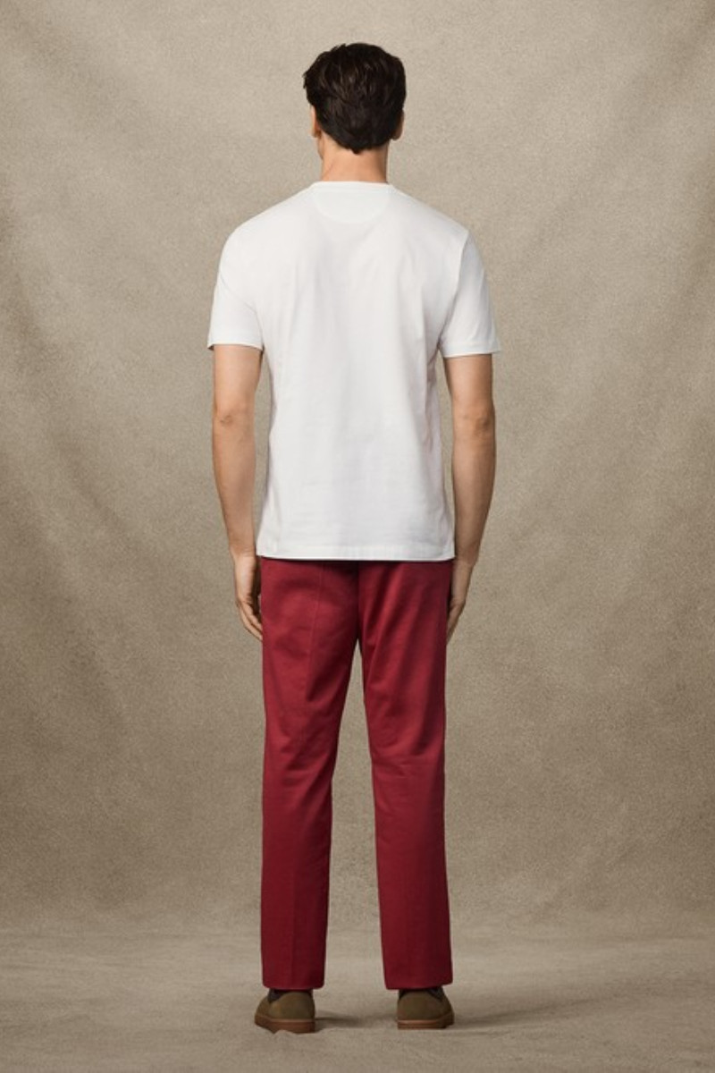 Tričko Hackett London Heritage Ess Tee Off White