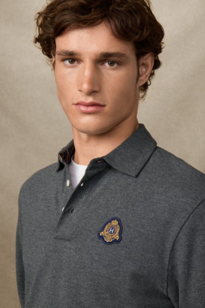 POLOKOŠILE HACKETT LONDON HERITAGE CREST LGO LS - Fotografie č. 2