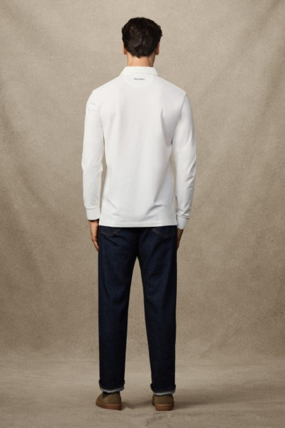 PÓLÓ HACKETT LONDON HERITAGE CREST LGO LS - Kép 4