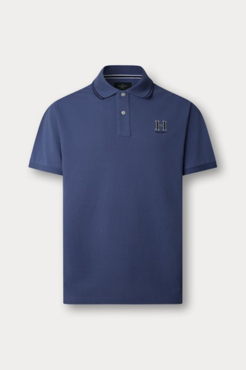Póló Hackett London Heritage H Polo Eton Blue