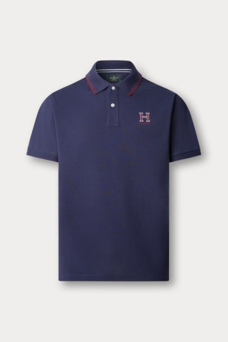 Póló Hackett London Heritage H Polo Ink Blue