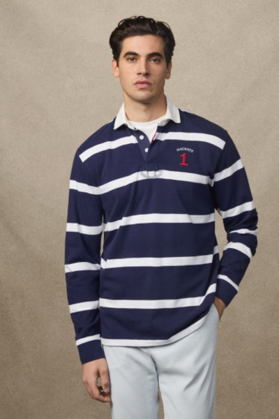 PÓLÓ HACKETT LONDON HERITAGE NBR STR RBY - Kép 1