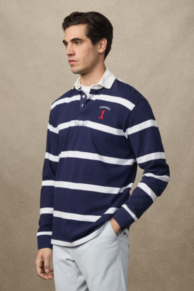 PÓLÓ HACKETT LONDON HERITAGE NBR STR RBY - Kép 4