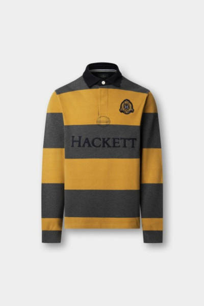 PÓLÓ HACKETT LONDON HERITAGE CREST STRIPE - Kép 8