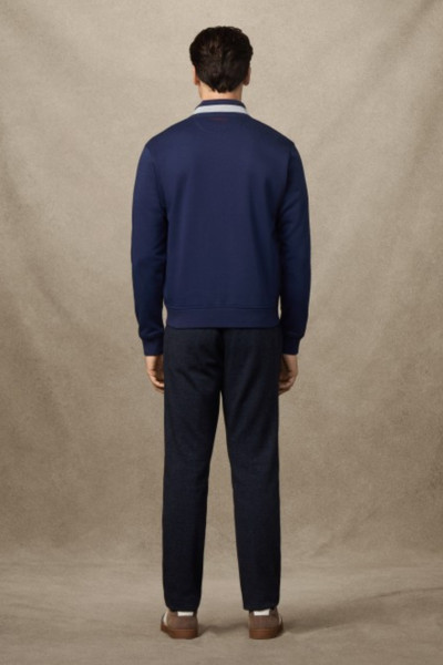 MELEGÍTŐ FELSŐ HACKETT LONDON HERITAGE H VARSITY - Kép 3