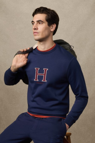 MELEGÍTŐ FELSŐ HACKETT LONDON HERITAGE H CREW - Kép 5