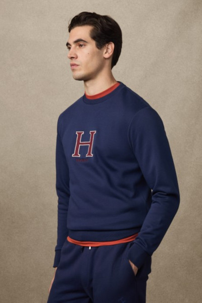 MELEGÍTŐ FELSŐ HACKETT LONDON HERITAGE H CREW - Kép 4