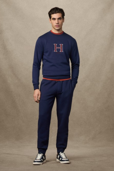 MELEGÍTŐ FELSŐ HACKETT LONDON HERITAGE H CREW - Kép 2