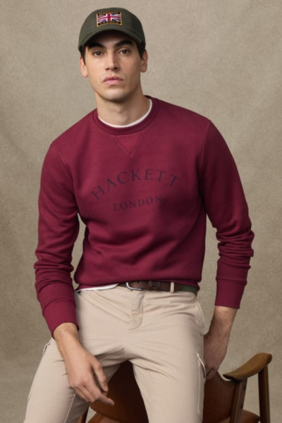 MELEGÍTŐ FELSŐ HACKETT LONDON HERITAGE ESS AW CREW - Kép 6