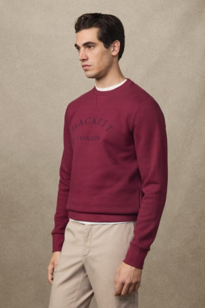 MELEGÍTŐ FELSŐ HACKETT LONDON HERITAGE ESS AW CREW - Kép 5