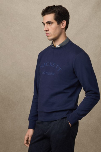 MELEGÍTŐ FELSŐ HACKETT LONDON HERITAGE ESS AW CREW - Kép 4